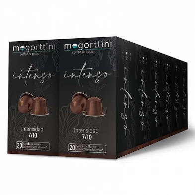 Intenso Mogorttini. 240 cápsulas compatíveis Nespresso Intenso Mogorttini. 240 cápsulas compatíveis Nespresso