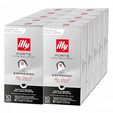 master espresso forte illy 100 cápsulas