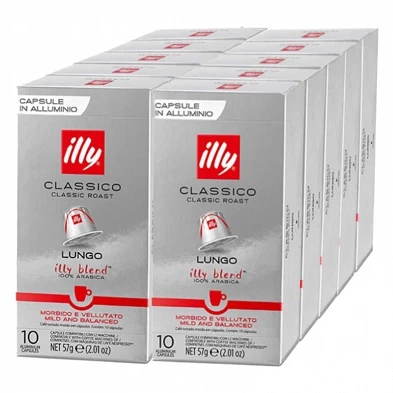 master classico lungo illy 100 cápsulas master classico lungo illy 100 cápsulas