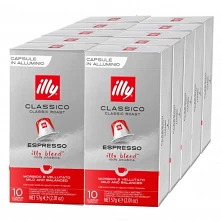 master classico espresso illy 100 cápsulas