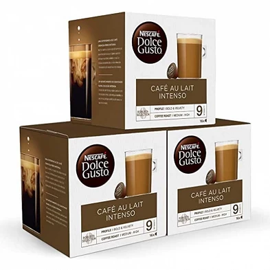 Café con Leche Intenso Pack 48 cápsulas Dolce Gusto Café con Leche Intenso Pack 48 cápsulas Dolce Gusto