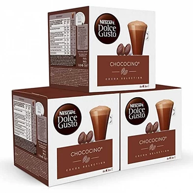 Chococino 24 servicios. Pack 48 cápsulas Dolce Gusto Chococino 24 servicios. Pack 48 cápsulas Dolce Gusto