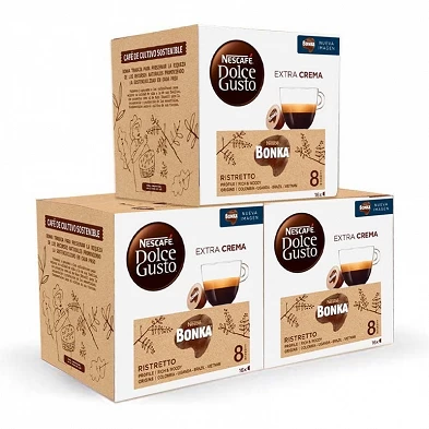 Bonka Ristretto Pack 48 cápsulas Dolce Gusto Bonka Ristretto Pack 48 cápsulas Dolce Gusto