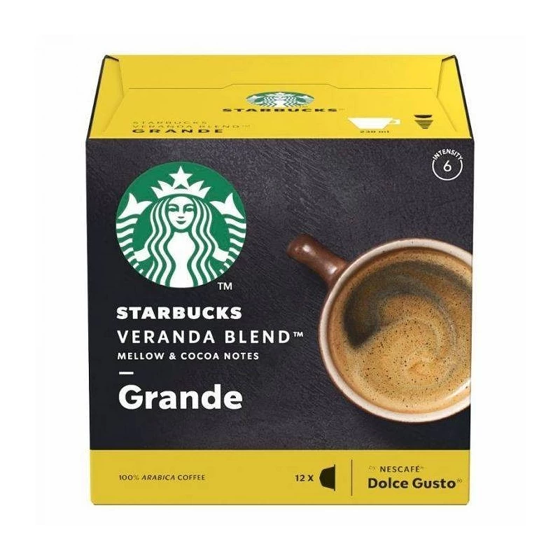 Veranda Blend Grande Starbucks compatible Dolce Gusto 12  Servicios