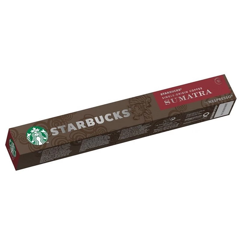 Single Origin Sumatra 10 Cápsulas Nespresso Starbucks® Single Origin Sumatra 10 Cápsulas Nespresso Starbucks®
