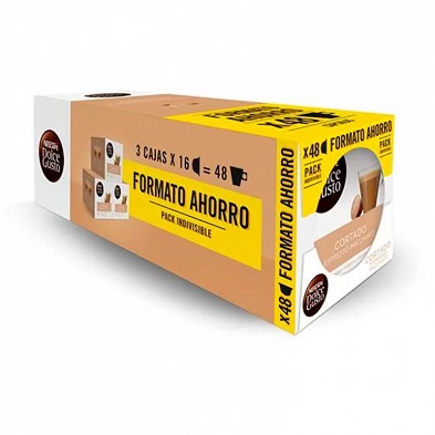3 caixas de Cortado, formato de poupança DOLCE GUSTO 3 caixas de Cortado, formato de poupança DOLCE GUSTO