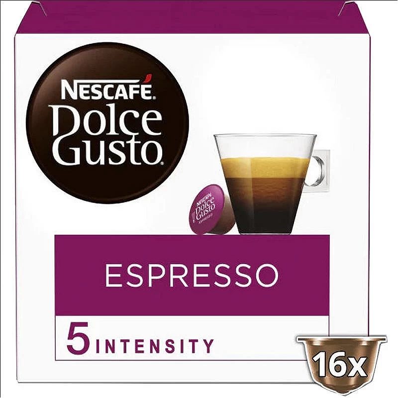 Espresso 100% Arabica, 16 unidades Dolce Gusto Espresso 100% Arabica, 16 unidades Dolce Gusto