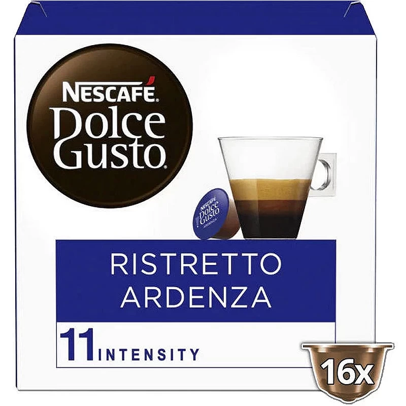 Cafe Ristretto Ardenza, 16 uds Nescafe Dolce Gusto Cafe Ristretto Ardenza, 16 uds Nescafe Dolce Gusto