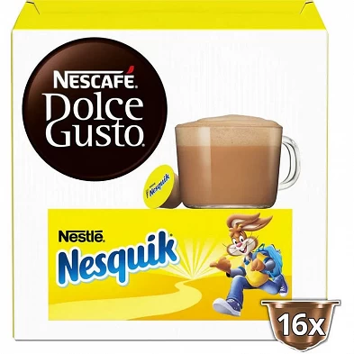 Nesquik Dolce Gusto 16 Cápsulas Dolce Gusto Nesquik Dolce Gusto 16 Cápsulas Dolce Gusto