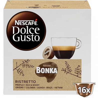 Bonka Ristretto Dolce Gusto Café, com 16 unidades Bonka Ristretto Dolce Gusto Café, com 16 unidades