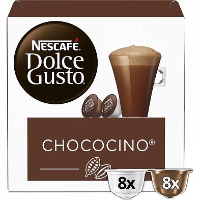Chococino, 8 + 8 cápsulas Dolce Gusto Nescafé Chococino, 8 + 8 cápsulas Dolce Gusto Nescafé