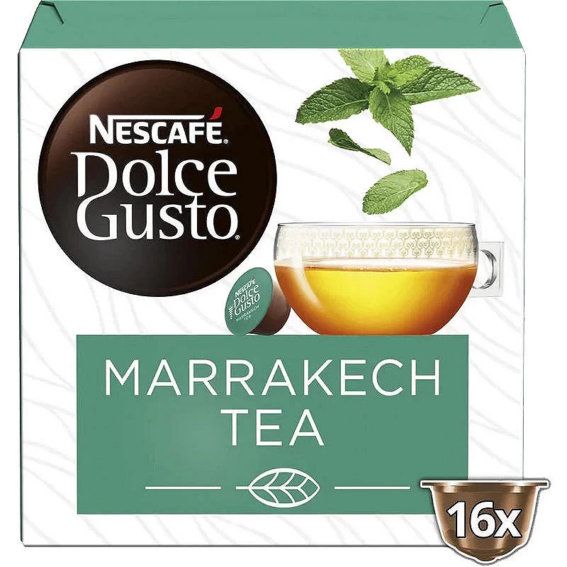 Chá estilo Marrakech, 16 unidades Dolce Gusto