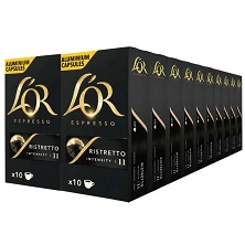 Ristretto L'or 20 cajas compatible Nespresso 200 cápsulas