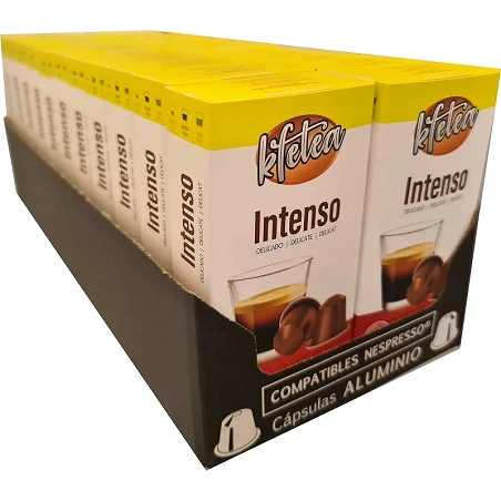 22 Caixas de Intenso Kfetea Nespresso 220 cápsulas Rainforest Alliance