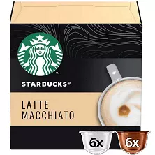 Latte Macchiato STARBUCKS 6+6 capsulas compatibles Dolce Gusto