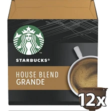 House Blend Grande Starbucks compatible Dolce Gusto 12 cápsulas