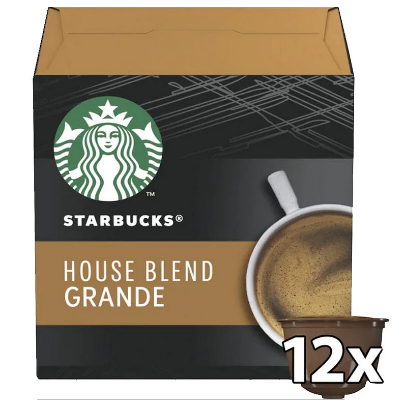 House Blend Grande Starbucks compatible Dolce Gusto 12 cápsulas