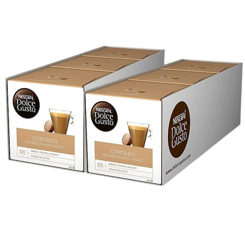 Café Cortado Dolce Gusto – 96 Cápsulas de Qualidade Superior