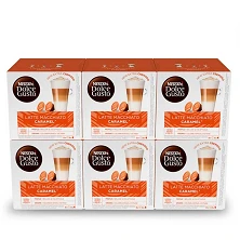 Latte Macchiato Caramel - Pack 6 Caixas 48 Cápsulas Dolce Gusto