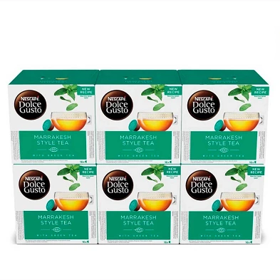 Marrakesh Style Tea – 6 Caixas de Cápsulas Dolce Gusto Marrakesh Style Tea – 6 Caixas de Cápsulas Dolce Gusto