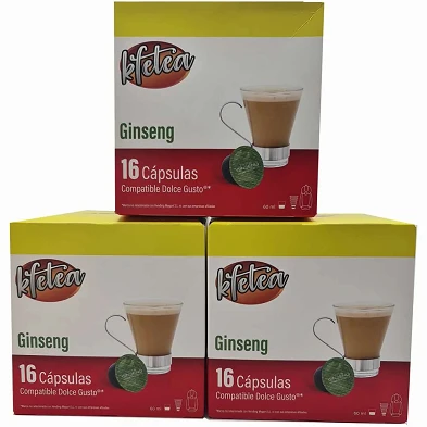 Ginseng Kfetea: Cápsulas Energizantes e Saborosas Ginseng Kfetea: Cápsulas Energizantes e Saborosas