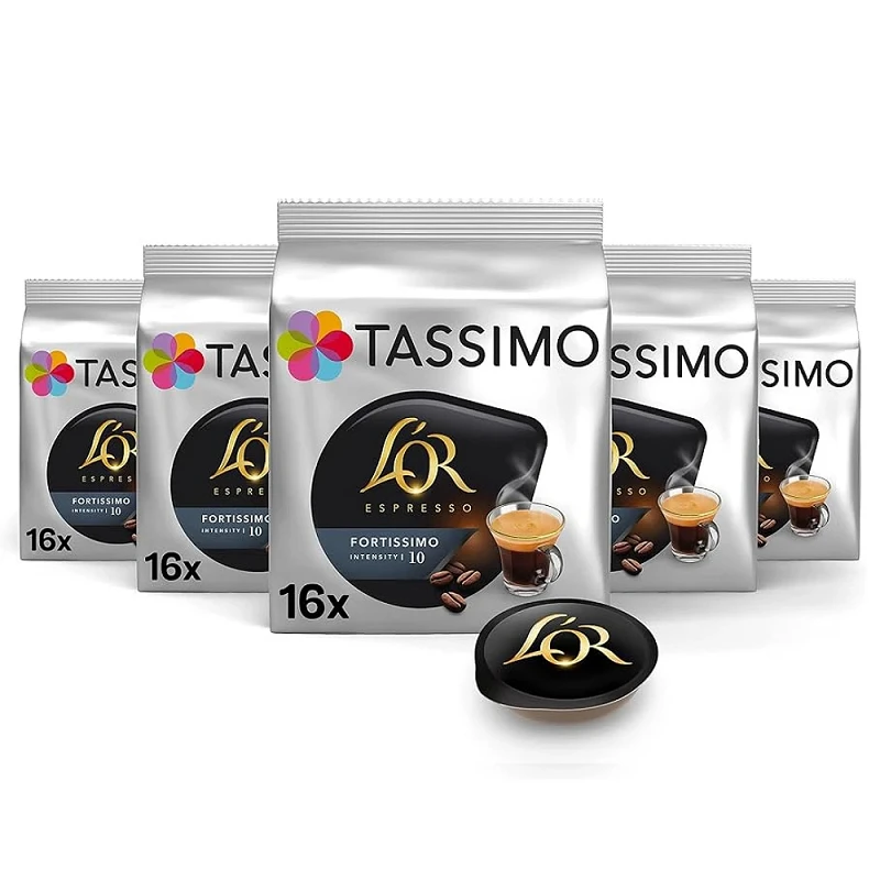 Compre Fortissimo L'or Tassimo: 80 cápsulas de café intenso