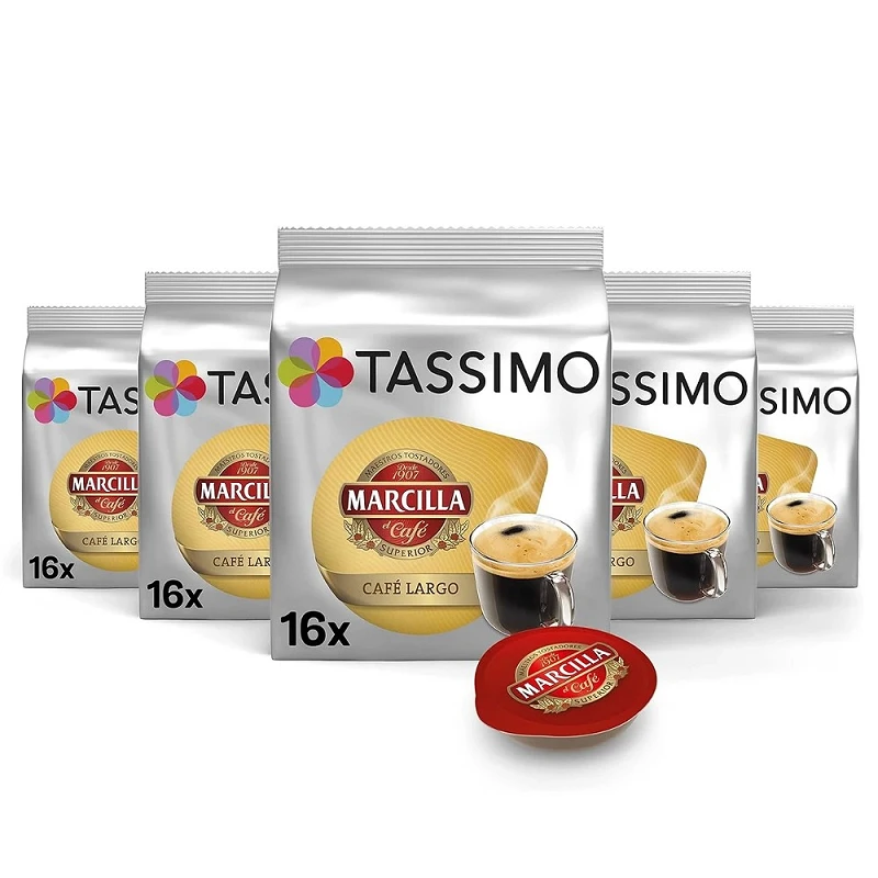 Café Largo Marcilla Tassimo 5 Caixas 16 Tdisk
