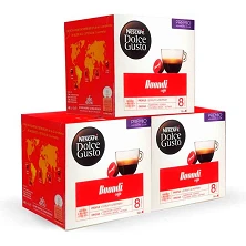 Buondi Dolce Gusto - 3 Caixas de 16 Cápsulas Originais