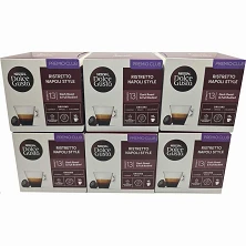 Experimente o sabor intenso e autêntico com DG Ristretto Napoli Style pack 48 6x16capx128 gr DG. Cápsulas originais que garantem