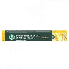 Blonde Espresso Roast Starbucks 10 cápsulas Nespresso