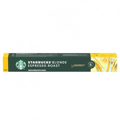 Blonde Espresso Roast Starbucks 10 cápsulas Nespresso Blonde Espresso Roast Starbucks 10 cápsulas Nespresso