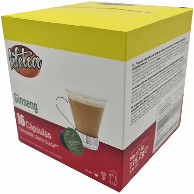 Ginseng Kfetea en cápsulas compatibles con Dolce Gusto Ginseng Kfetea en cápsulas compatibles con Dolce Gusto