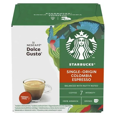 Espresso Colombia Starbucks 12 servicios compatible Dolce Gusto Espresso Colombia Starbucks 12 servicios compatible Dolce Gusto