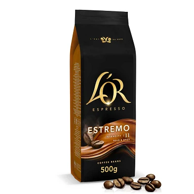 Estremo L'or Espresso 500 g. Café en grano calidad superior Estremo L'or Espresso 500 g. Café en grano calidad superior