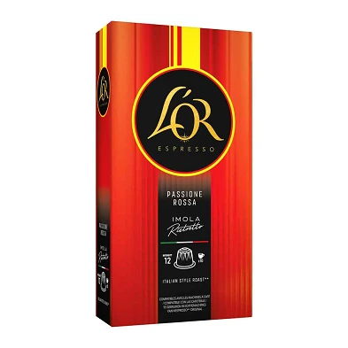 Ristretto Imola, Passione Rossa 10 cápsulas Nespresso L'or Ristretto Imola, Passione Rossa 10 cápsulas Nespresso L'or