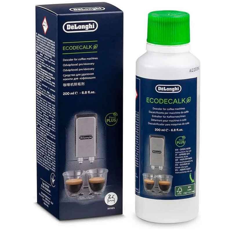 Descalcificante Delonghi EcoDecalk 200 ml para 2 usos | Ecológico e Eficaz