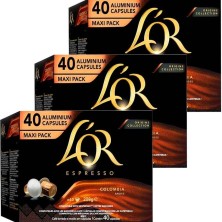 3 Caixas de Colombia Andes L'OR Compatíveis Nespresso
