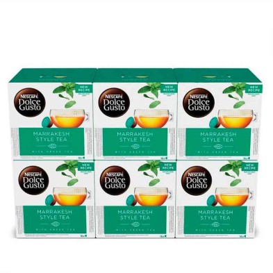 Marrakesh Style Tea 6 cajas de cápsulas Dolce Gusto Marrakesh Style Tea 6 cajas de cápsulas Dolce Gusto