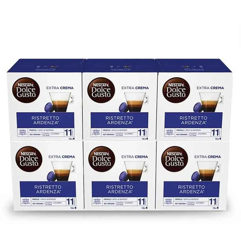Ristretto Ardenza Pack 96 Cápsulas Dolce Gusto - Café Intenso e Robusto