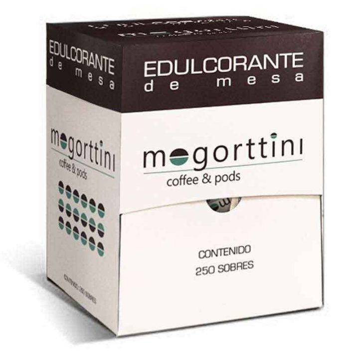 Adoçante Mogorttini 250 unidades de catering especial Sacarinas