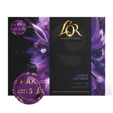 Lungo Intense L'OR, Nespresso Pro 50 cápsulas. Lungo Intense L'OR, Nespresso Pro 50 cápsulas.