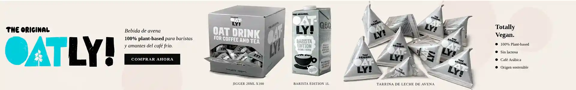 Oatly: bebida de aveia para espumar no seu café